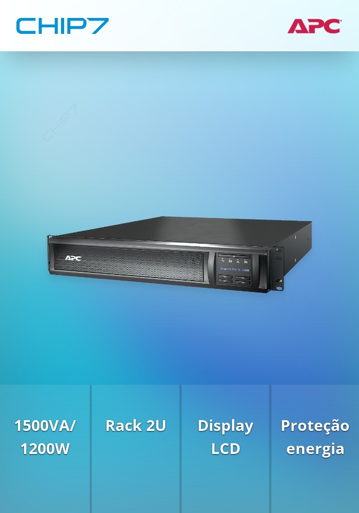 UPS APC Smart-UPS X 1500VA Rack2U - SMX1500RMI2U