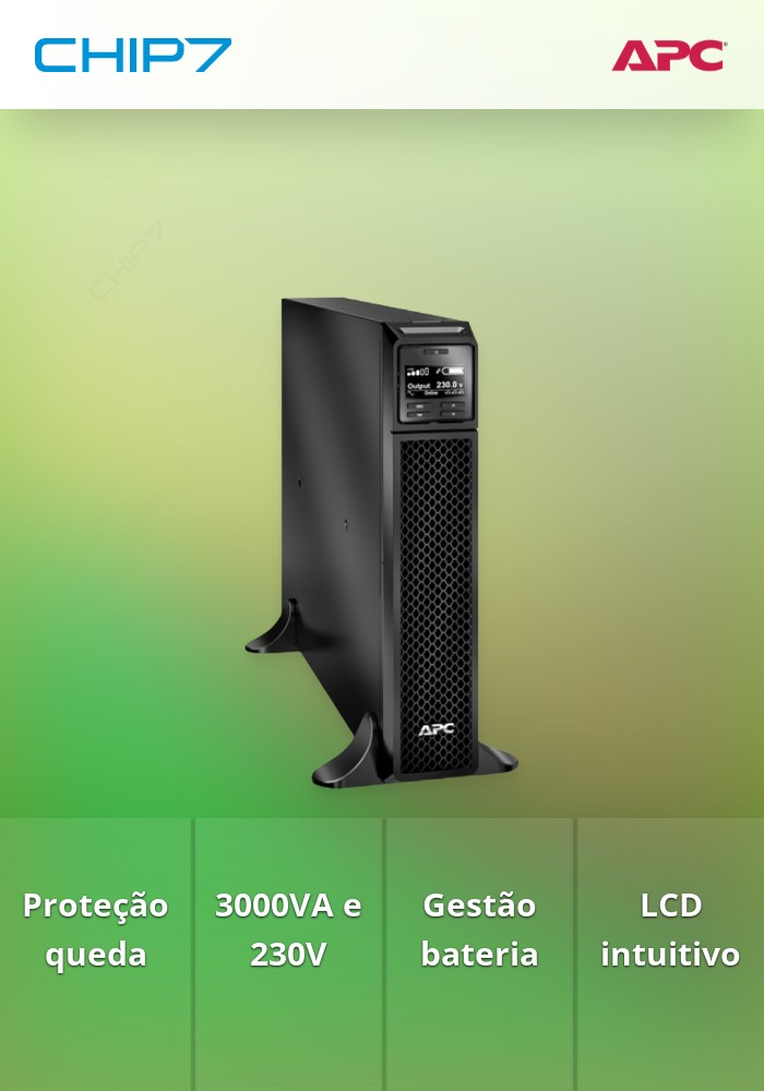 APC SMART-UPS SRT 3000VA 230V  ACCS