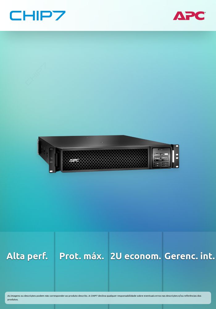 UPS APC Smart SRT 3000 VA RM 230V