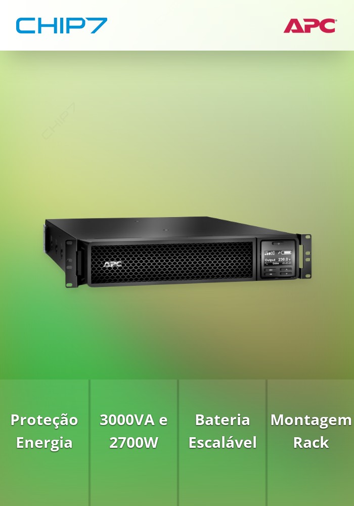 SMART UPS SRT 3000VA RM 230V   ACCS