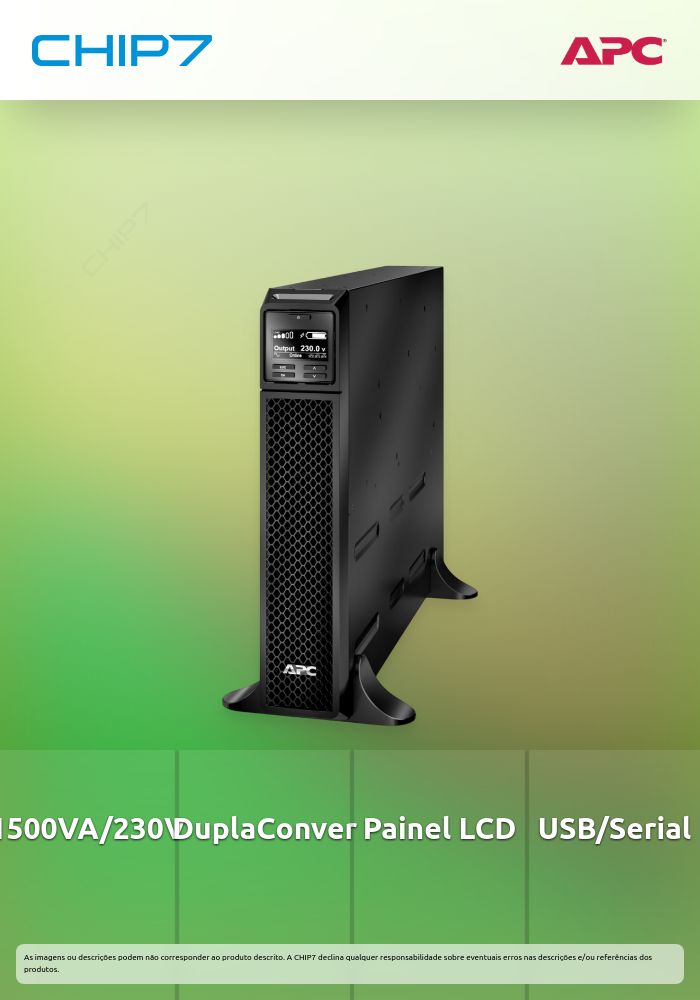 UPS APC Smart SRT 1500 VA 230V