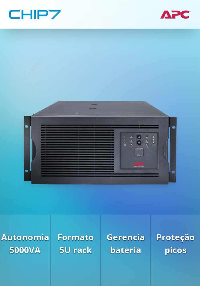 SMART-UPS 5000VA 5U RM 19IN W/ ACCS