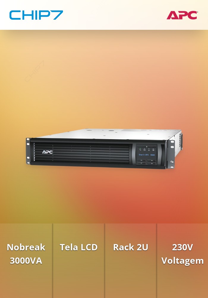 APC Smart-UPS 3000VA LCD RM 2U 230V with SmartConnect