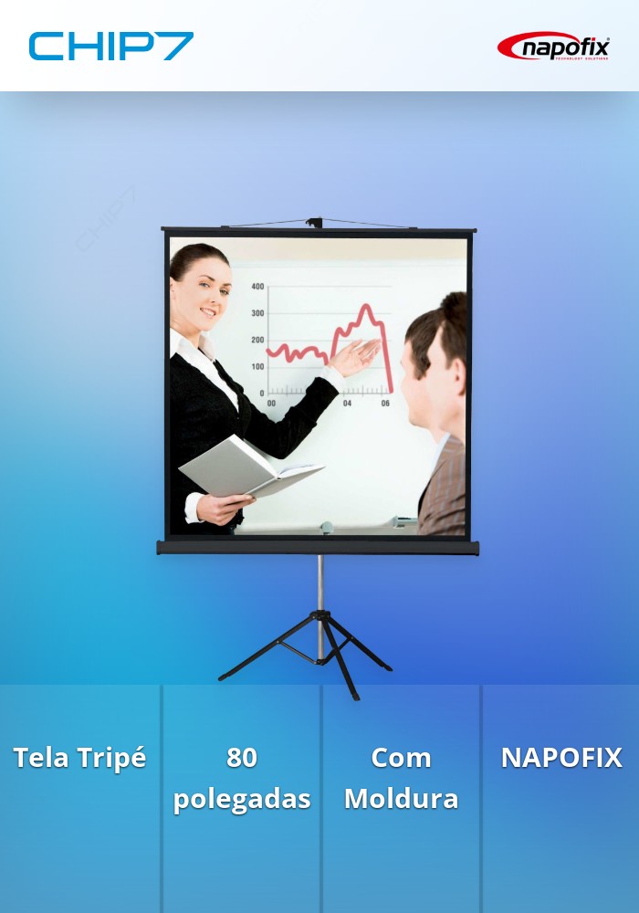 Tela Tripé NAPOFIX 80