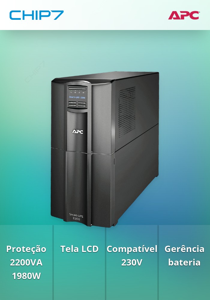 APC SMART UPS 2200VA LCD 230V