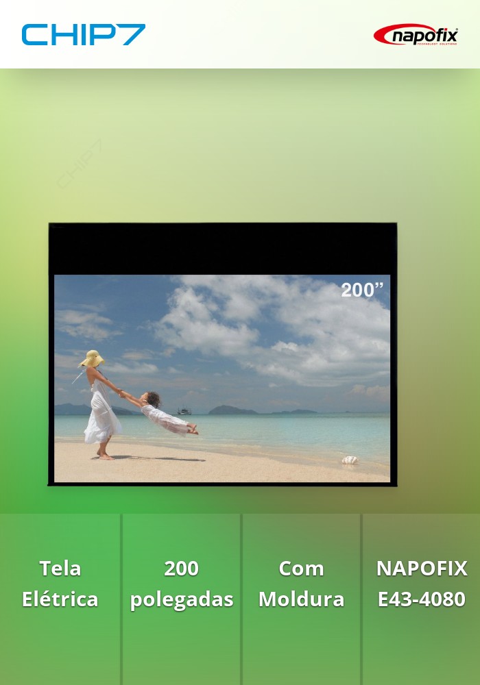 Tela Elétrica NAPOFIX 200
