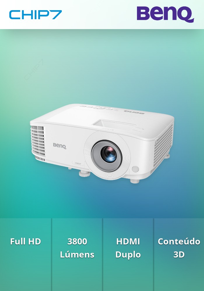 Projetor BenQ MH560 - Full HD / 3800 Lumens / HDMIx2 USB-A / 3D