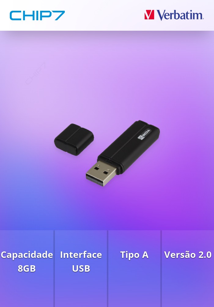MYMEDIA PENDRIVE 8GB USB 2.0