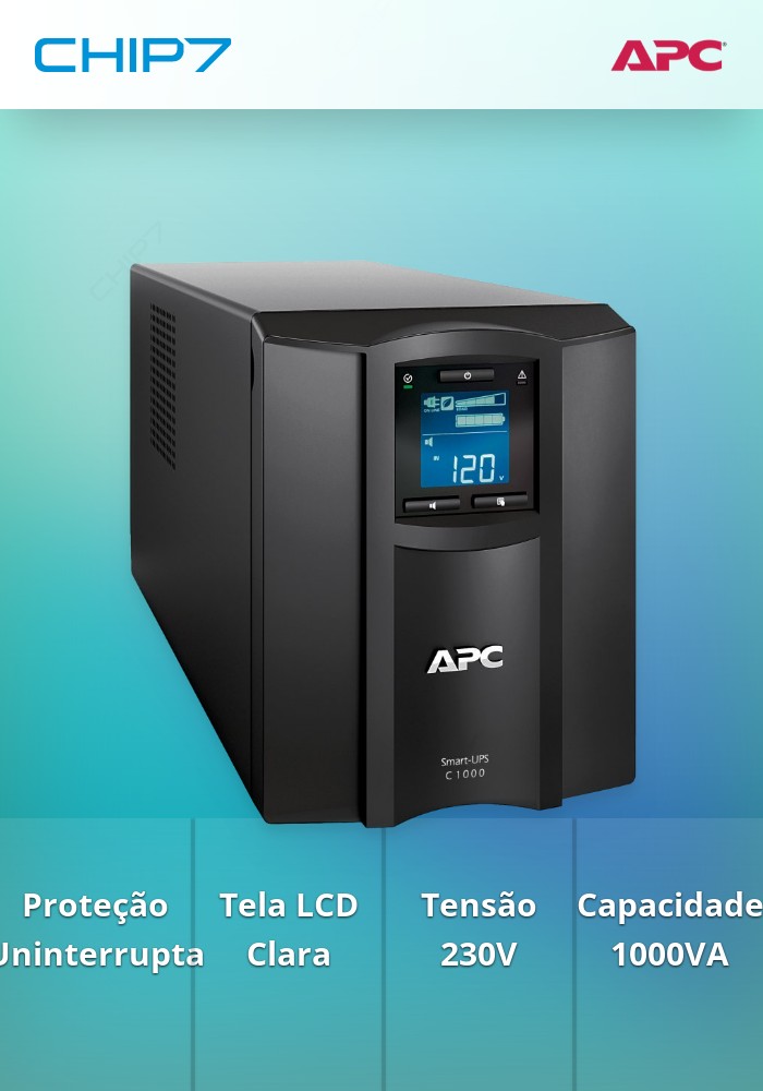 APC SMART UPS C 1000VA LCD 230V