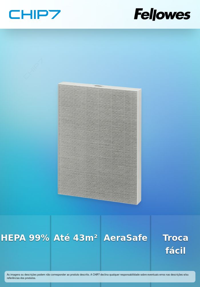 FELLOWES FILTRO TRUE HEPA PURIFICADOR AERAMAX DX-95