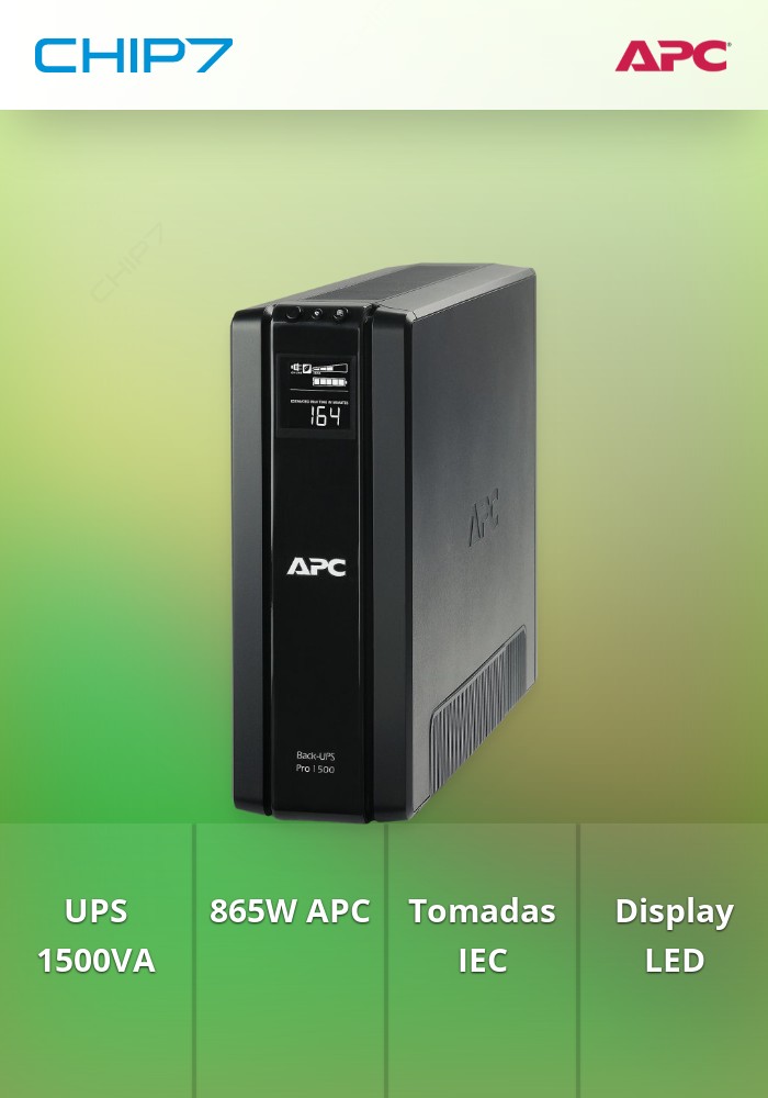 UPS APC Back-UPS Pro 1500VA com Schuko