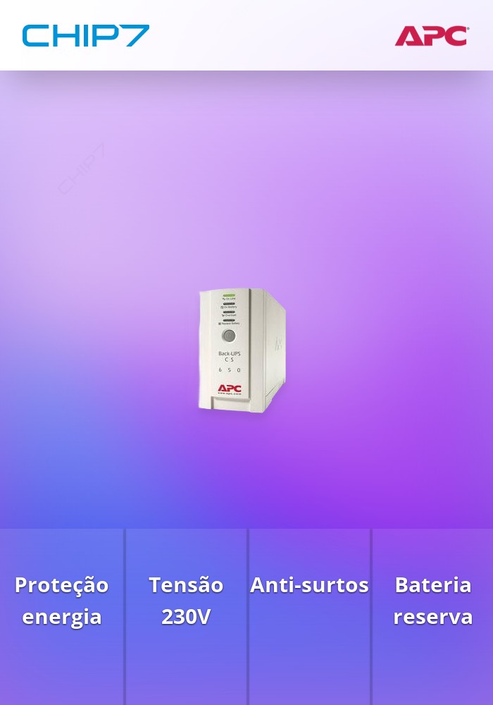 APC Back-UPS 650, 230V