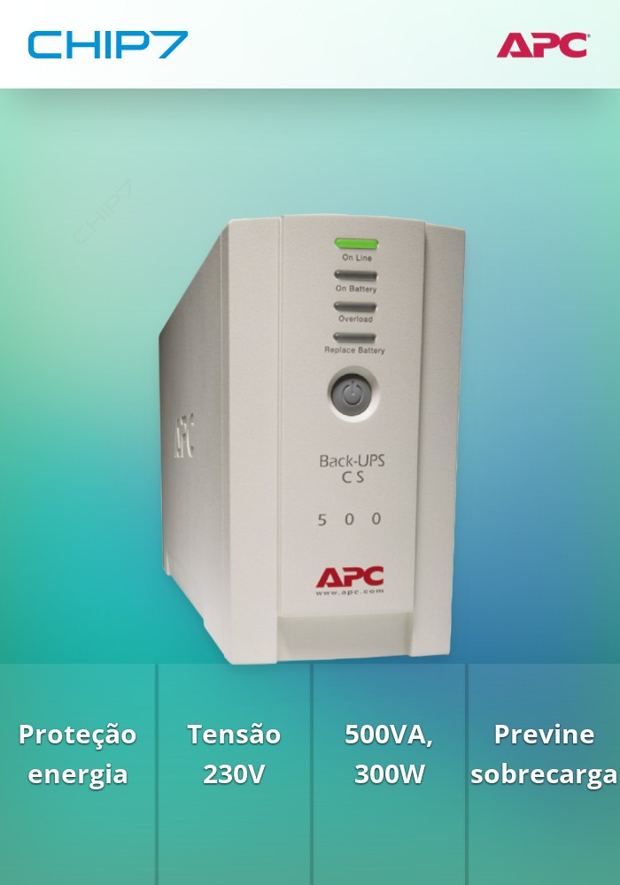 APC Back-UPS 500, 230V