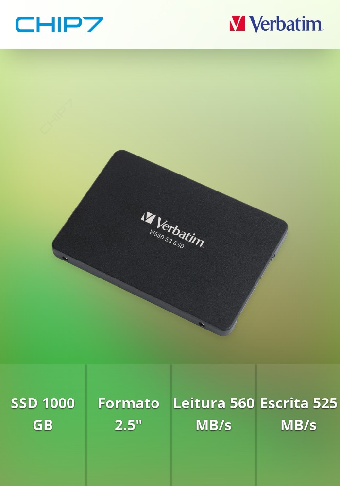 VERBATIM SSD VI550 1TB SATA 3 (7MM HEIGHT) 2.5