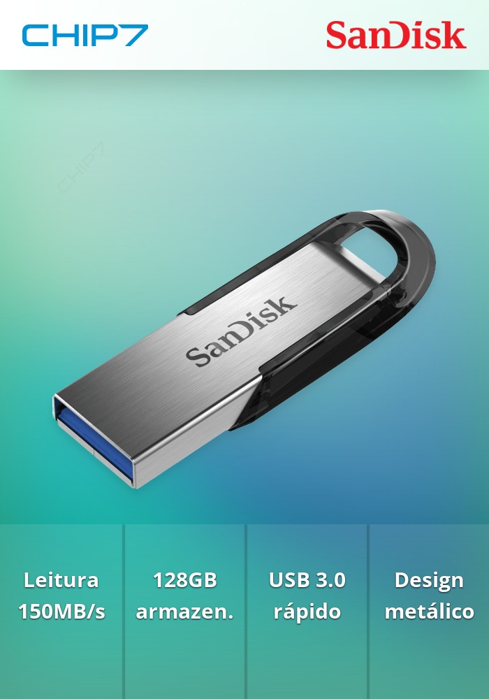 SANDISK ULTRA FLAIR  USB 3.0 128GB
