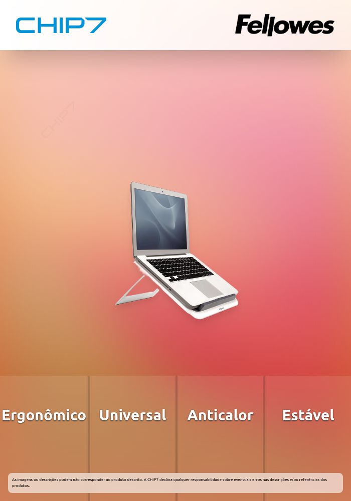 Fellowes Suporte Para Portátil White