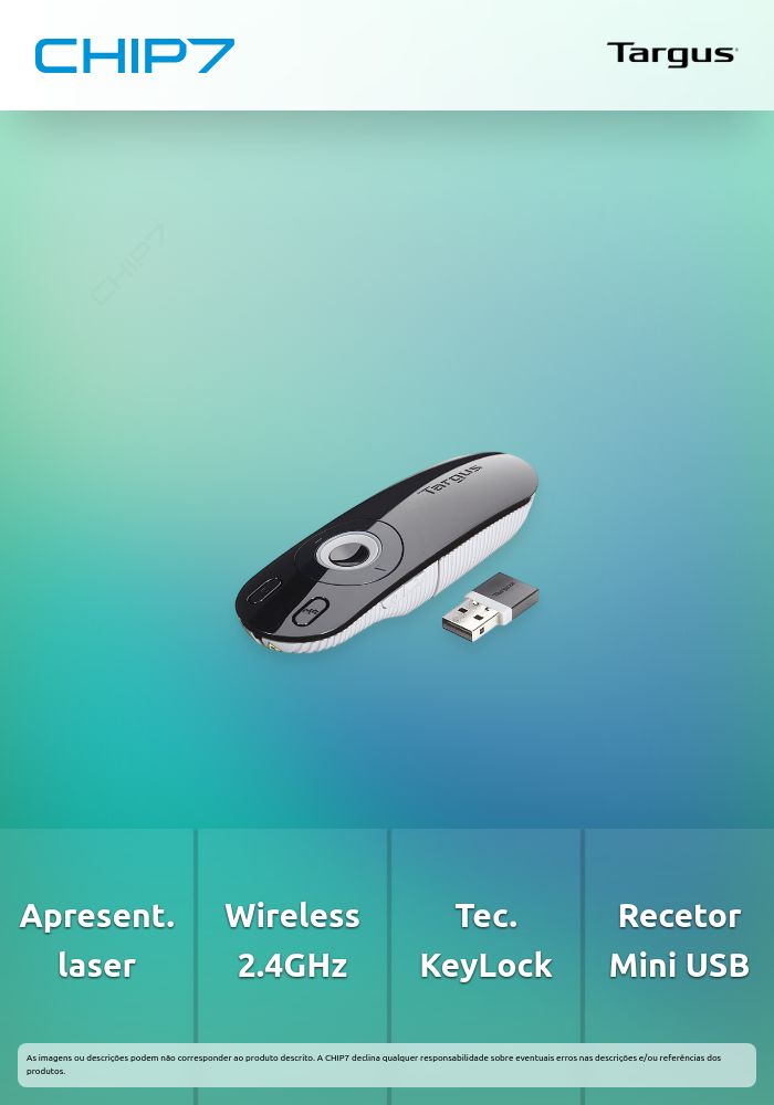 TARGUS APRESENTADOR LASER WIRELESS