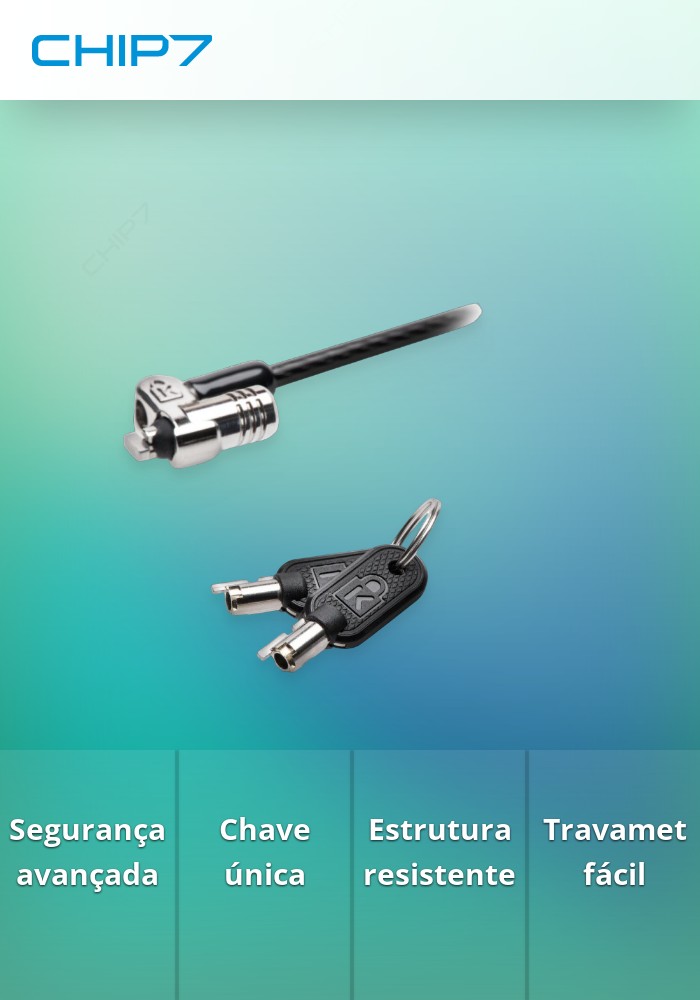 Bloqueio de Portátil com chave MicroSaver 2.0