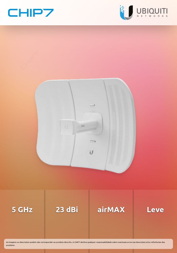 UBIQUITI5 GHZ LITEBEAM 23DBI AIRMAX