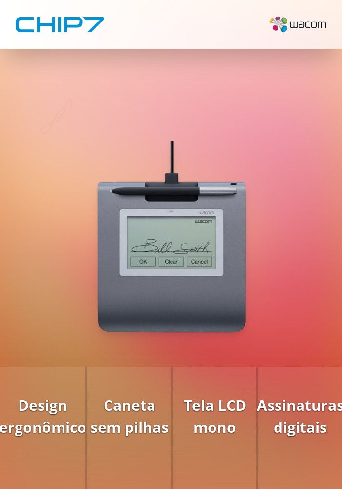 Tablet de Assinatura Wacom STU-430