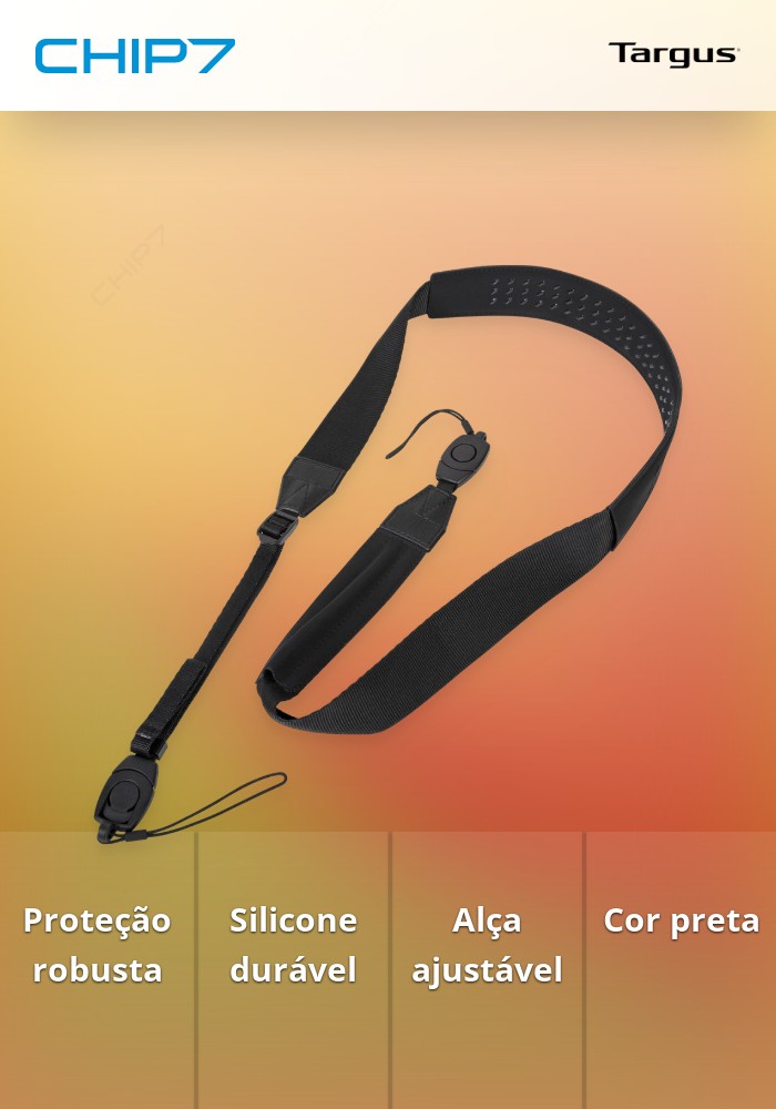 Alça de Ombro Mochila Safeport Tablet Silicone Black - THA101GLZ
