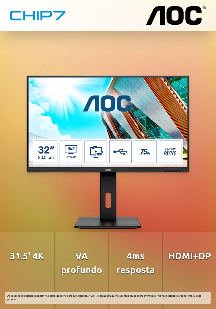 Monitor AOC - 31.5