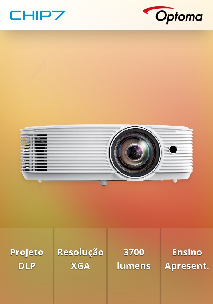 Video Projector Optoma X309ST - DLP - XGA - 3700 lumens