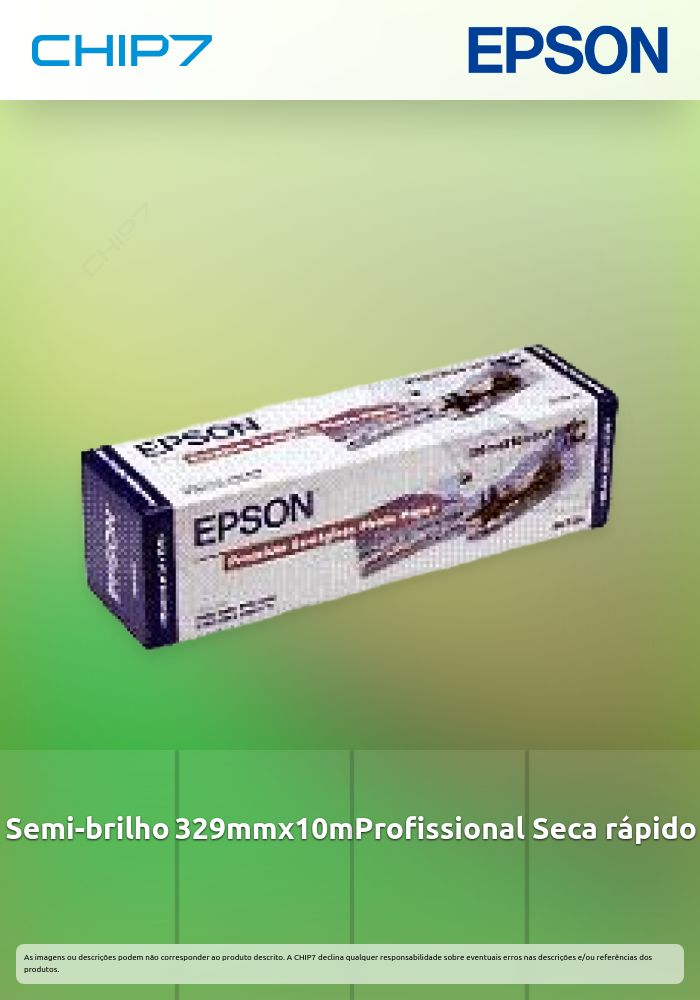 Papel Fotográfico SEMI-BRILHANTE 329mmx10m (Premium SemiGloss Photo Paper )