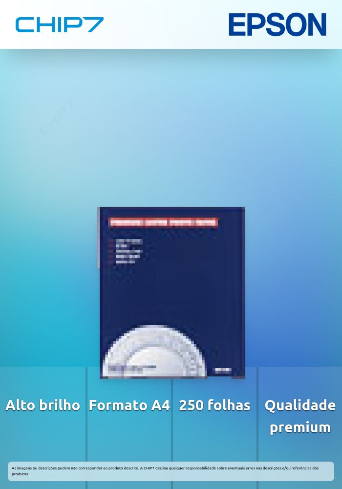 Premium Luster Photo Paper A4 250 folhas