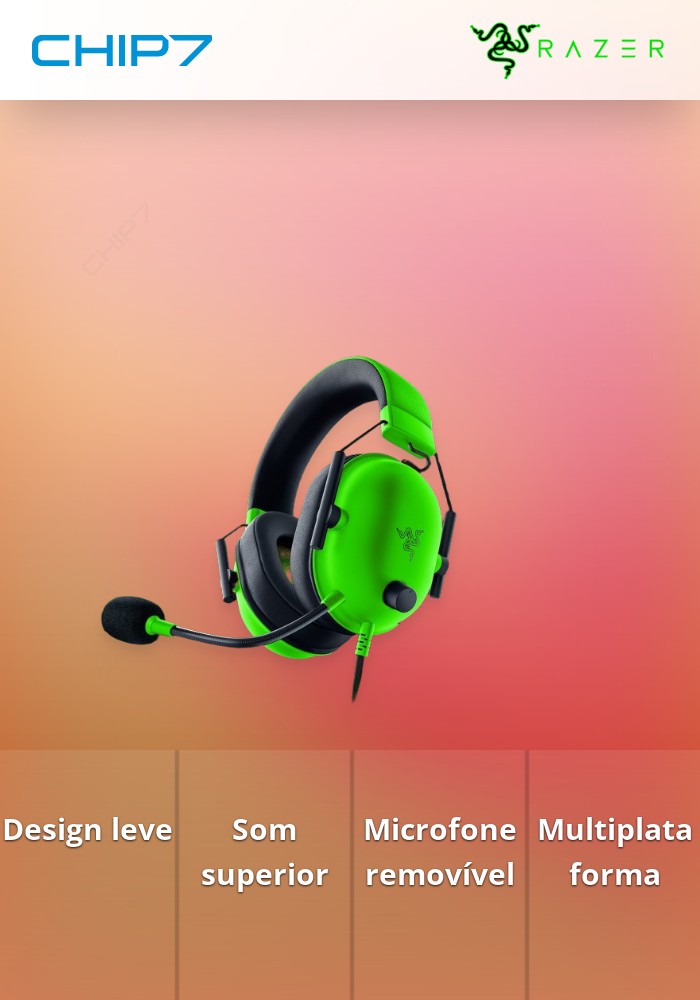 Auscultadores Blackshark V2 X - Green