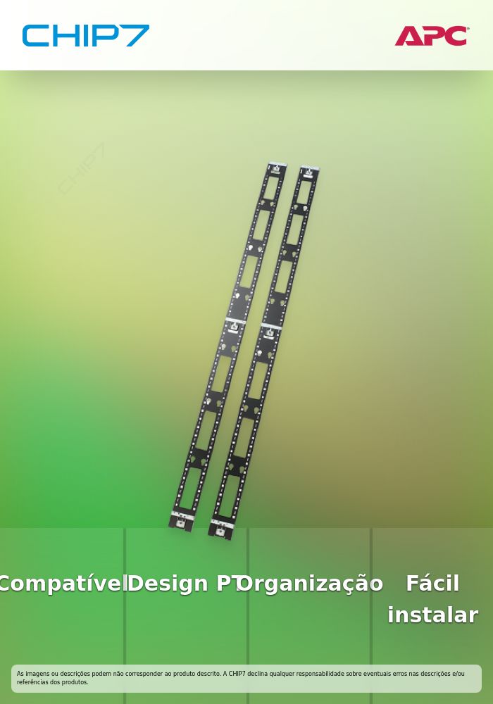 APC - Kit de gestão do cabo do bastidor - preto - para P/N: SMX1000CUS, SMX1500RM2UCNCUS, SMX1500RM2UCUS, SMX2KR2UX145, SMX3KR2UNCX145, SMX750CUS