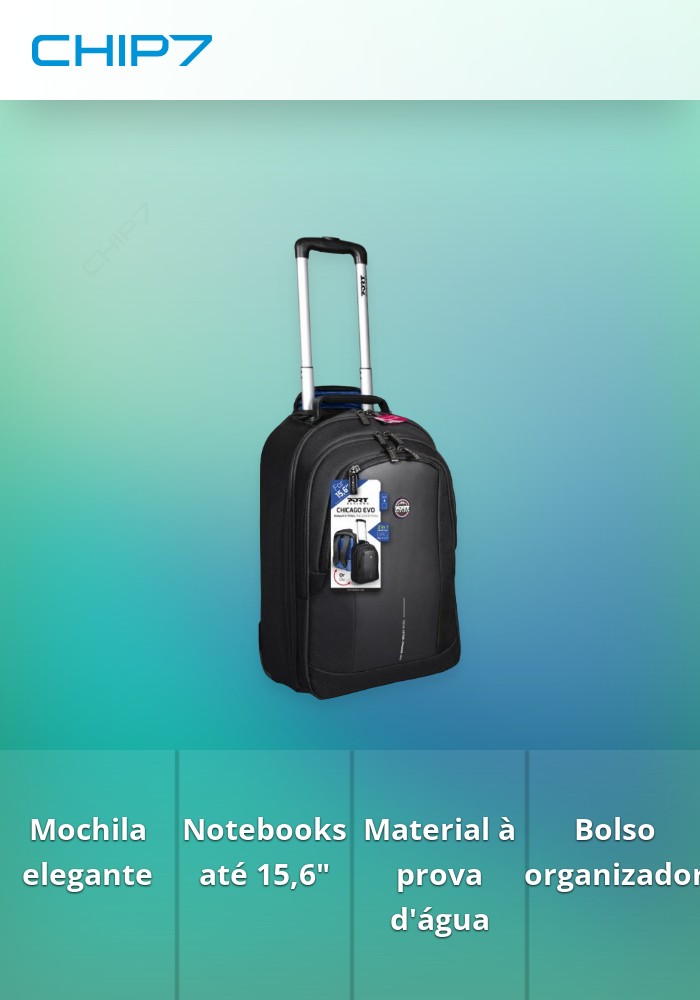 Mochila Trolley Chicago Evo 15.6''