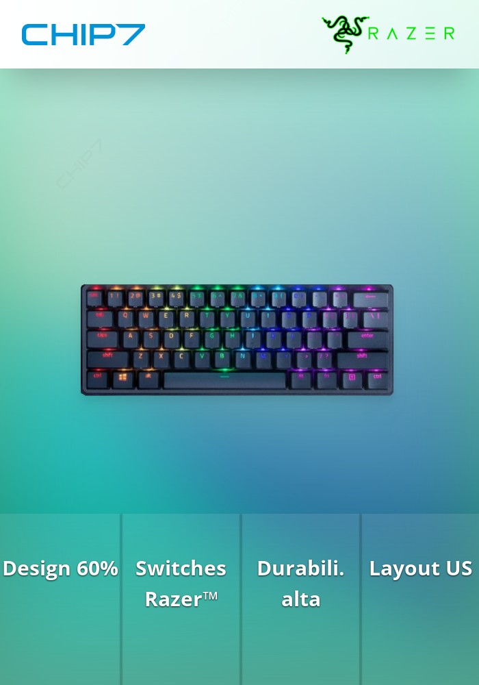 Teclado Huntsman Mini (Red Switch) - US Layout