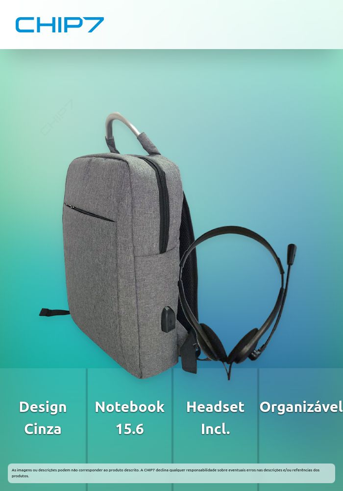 LIFETECH MOCHILA BACKPACK FASHION GREY 15.6