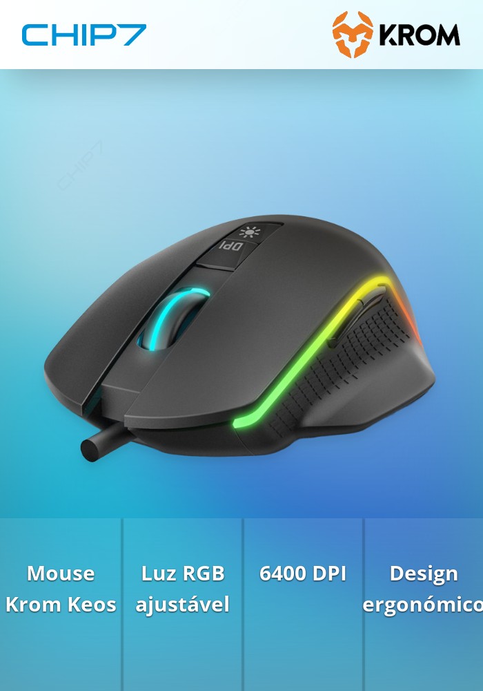 Krom Keos RGB 6400DPI