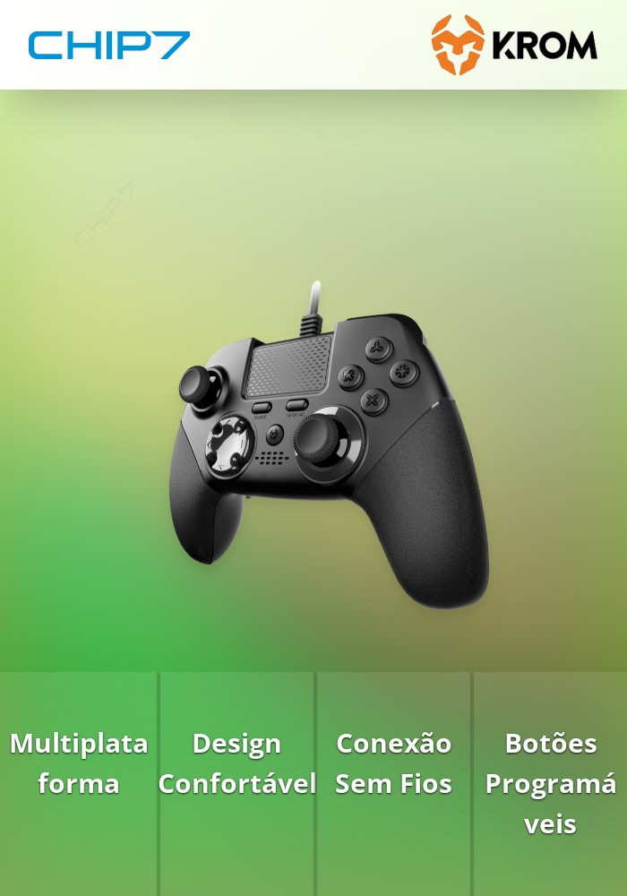 Krom Kaiser Gamepad PC / PS3 / PS4