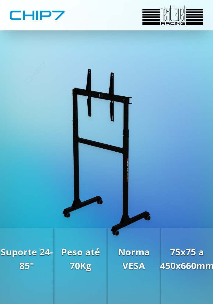 Suporte Monitor Next Level Racing Free Standing Single Moni