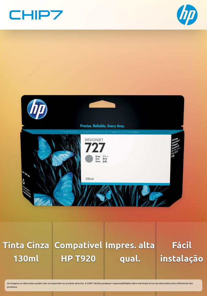 HP 727 Inkl Grey 130ml T920 T1500