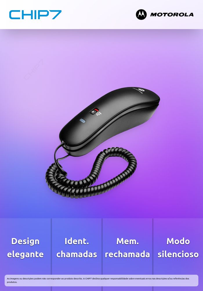 TELEFONO FIJO GONDOLA CT50 BLACK
