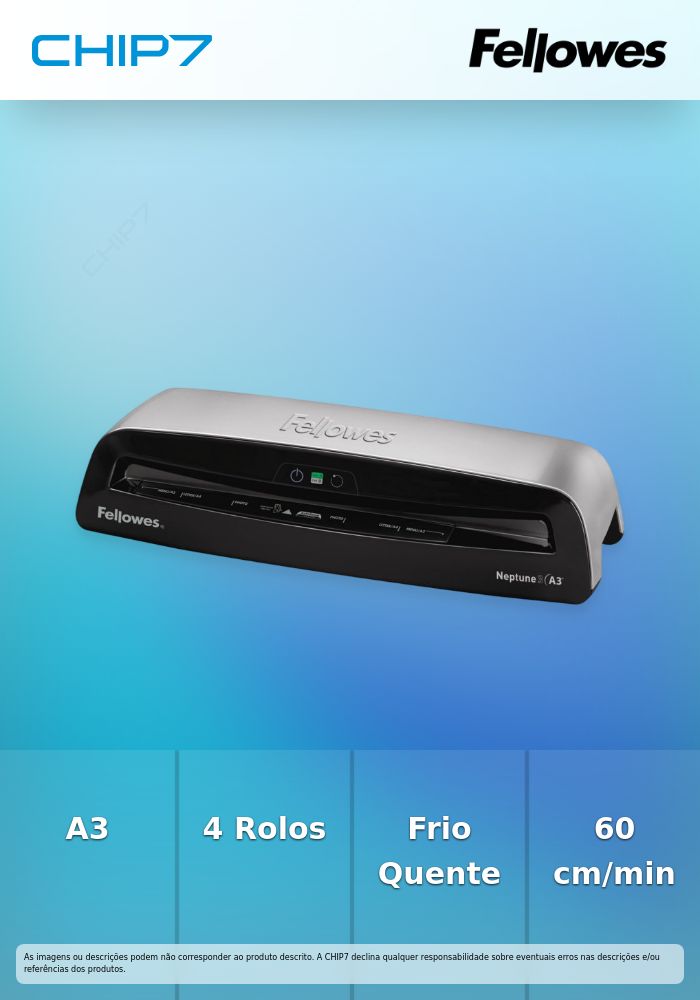 FELLOWES PLASTIFICADORA NEPTUNE-3 A3