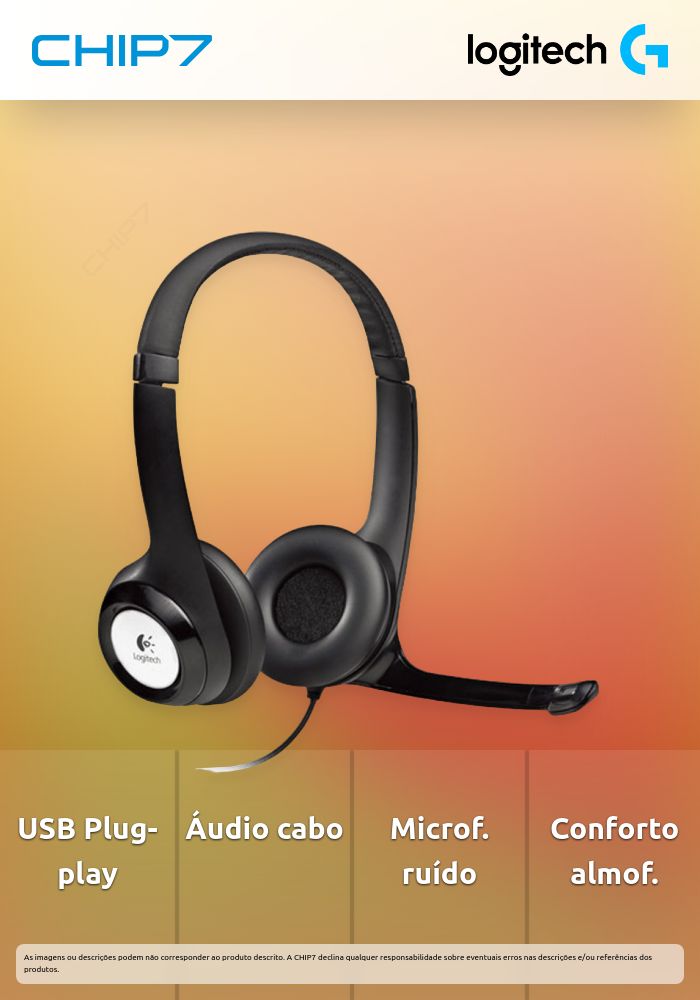 Headset Logitech H390 USB