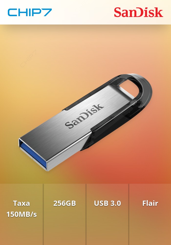 Pen SanDisk Ultra Flair 256GB USB3.0