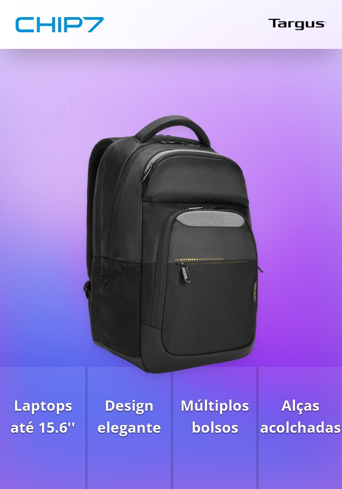 TARGUS MOCHILA CITY GEAR 15.6