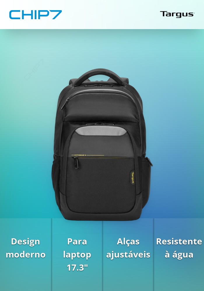 CITYGEAR 17 3 LAPTOP BACKPACK BLACK