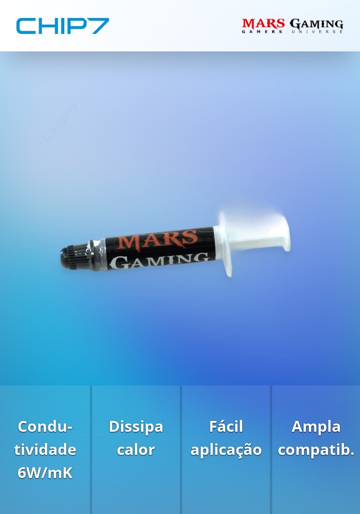 Massa Termica MARS GAMING 6W/mk - MT0