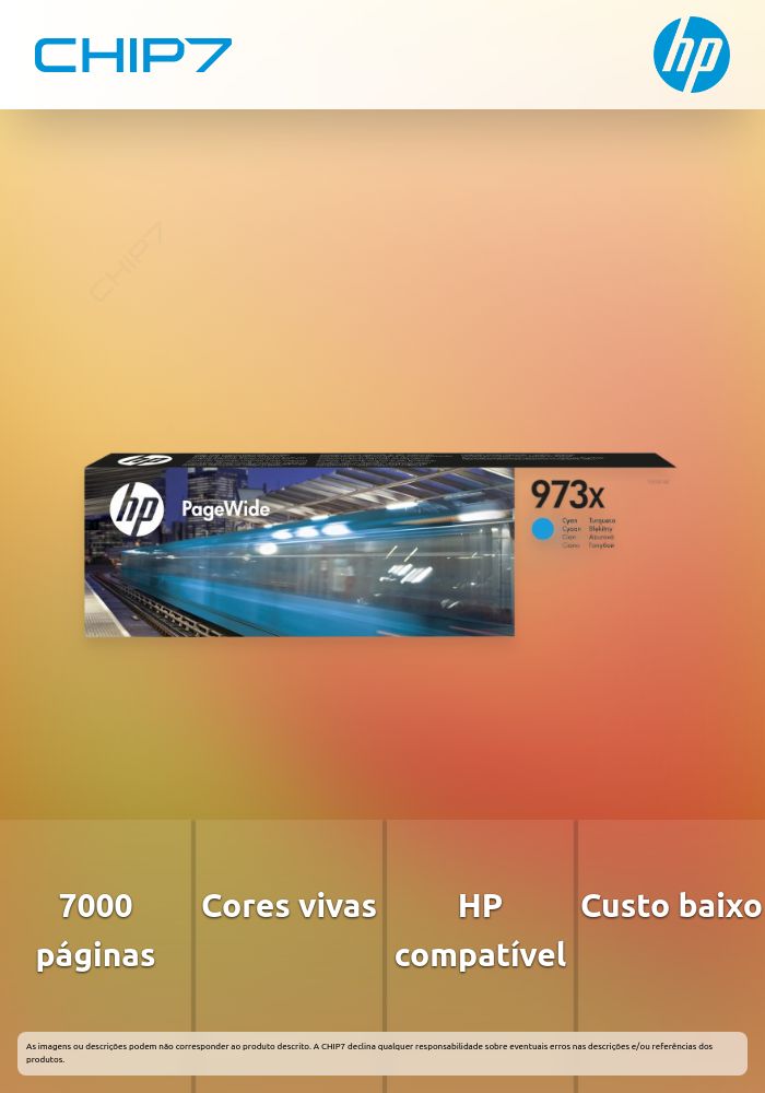 HP 973X AC CIAN PAGEWIDE