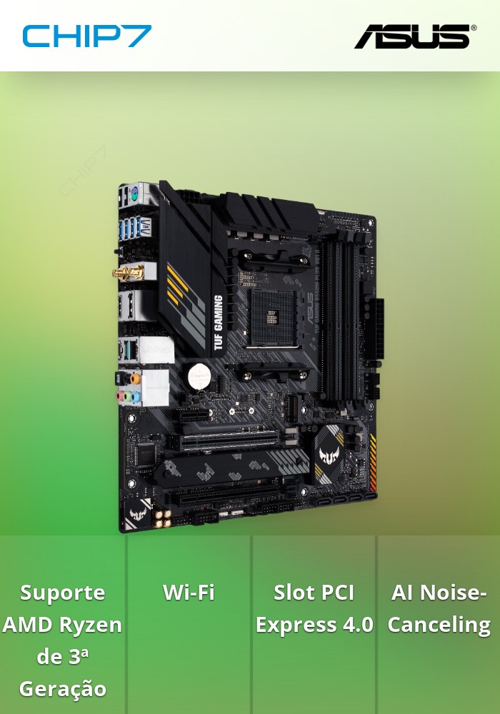 Motherboard Micro-ATX Asus TUF Gaming B550M-PLUS (Wi-Fi) II | CHIP7