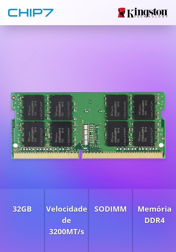 32GB DDR4 3200MT/s SODIMM