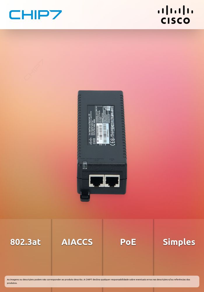 POWER INJECTOR (802.3AT) FOR AIACCS