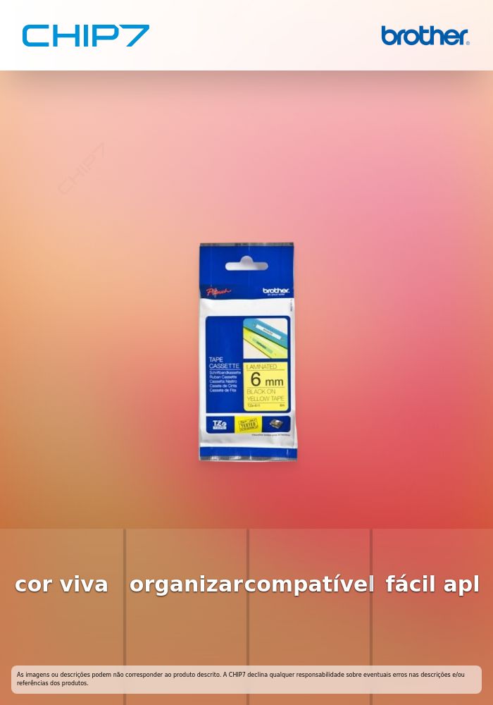 CINTA ROTULADORA AMARILLO / NEGRO6
